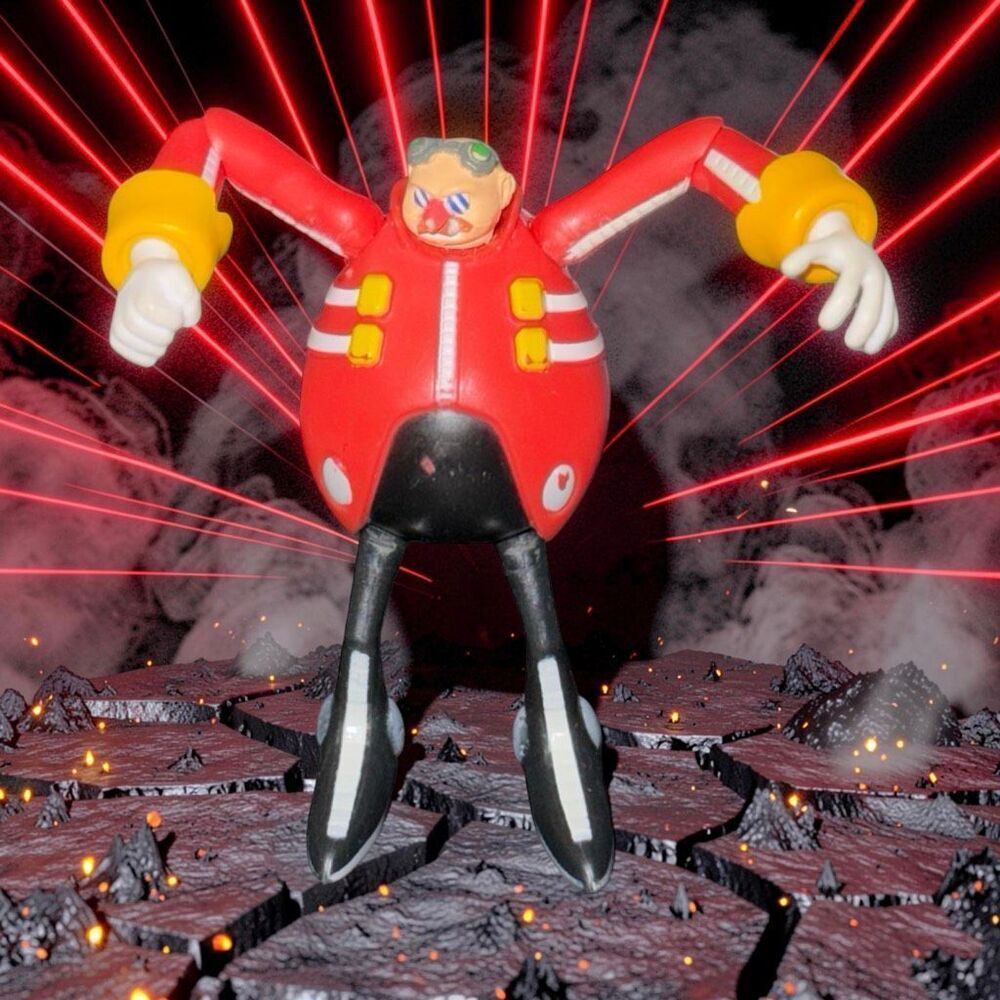 Dr. Eggman Dr. Robotnik Sonic the Hedgehog Articulated Action Figure A52